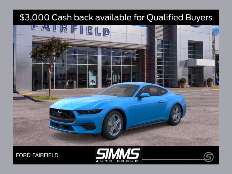 Grabber Blue Metallic 2026 Ford Mustang Coupe Rear-Wheel Drive Automatic