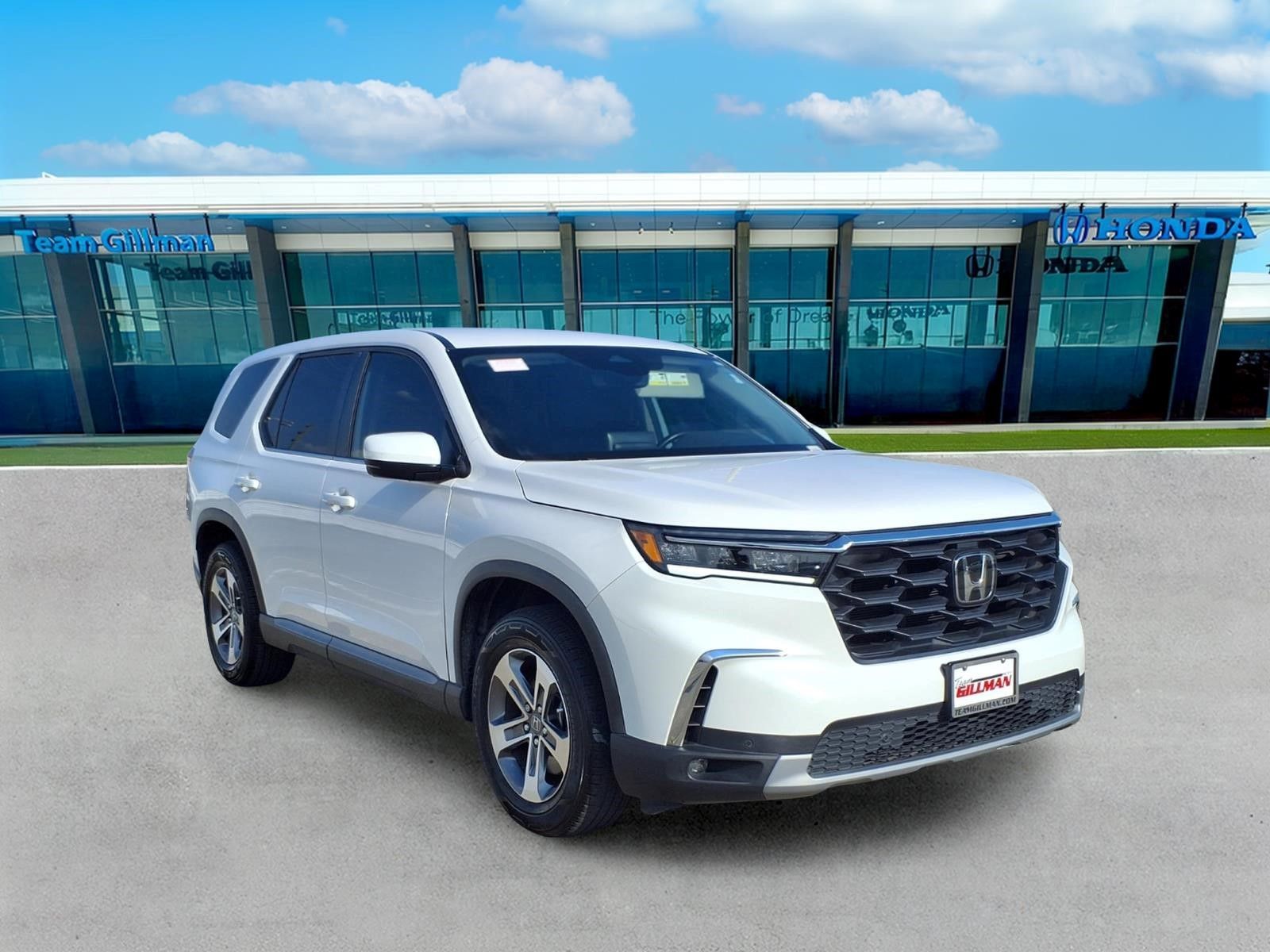 Platinum White Pearl 2025 Honda Pilot SUV / Crossover Front-Wheel Drive Automatic