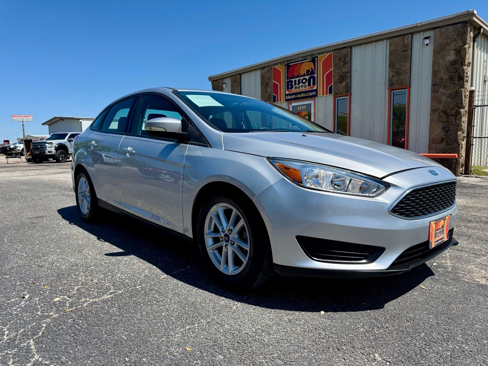 Ingot Silver 2016 Ford Focus SE Sedan Front-Wheel Drive Automatic