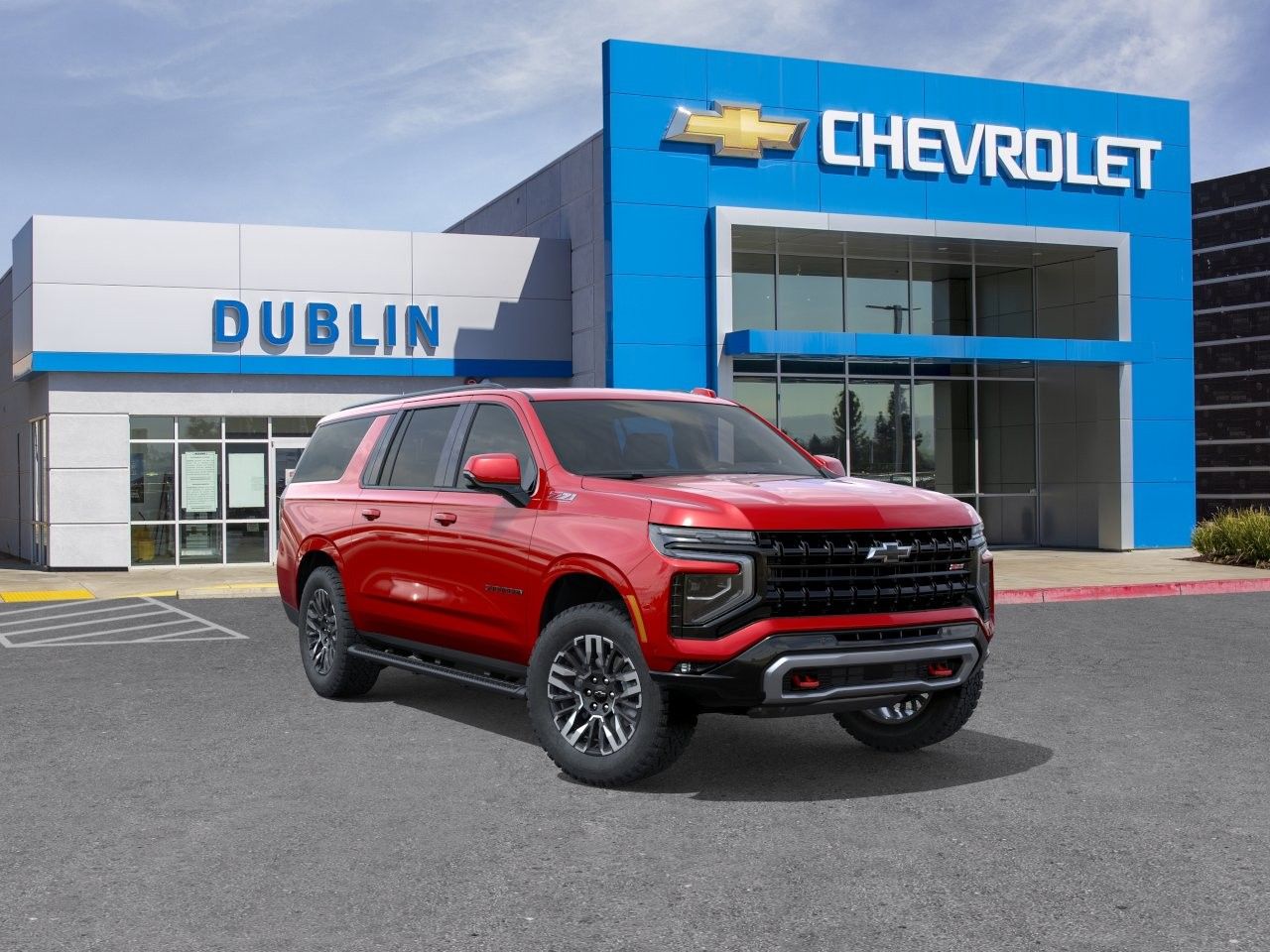 Radiant Red Tintcoat 2026 Chevrolet Suburban SUV / Crossover Four-Wheel Drive 