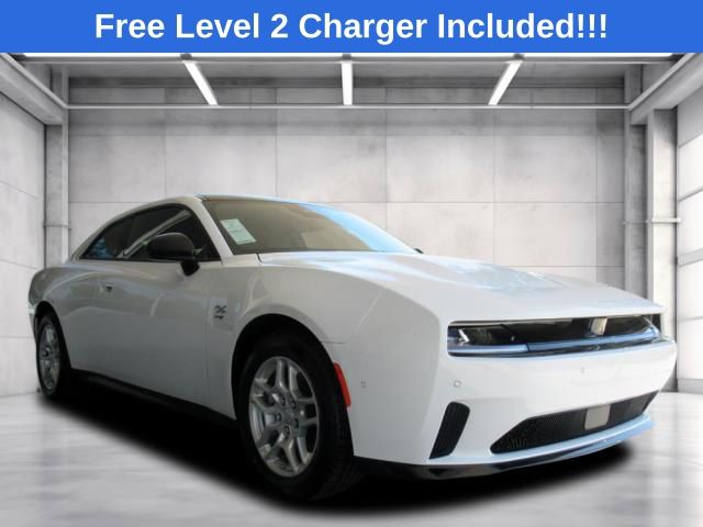 White Knuckle 2025 Dodge Charger Daytona Coupe All-Wheel Drive 1-Speed Automatic