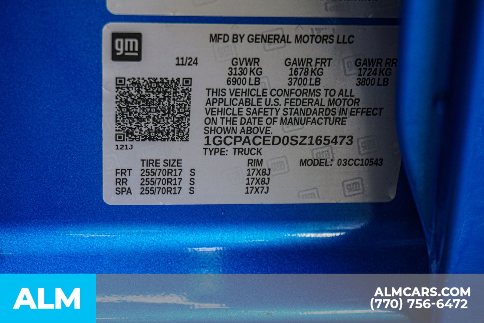 Used 2025 Blue Chevrolet LT image 60