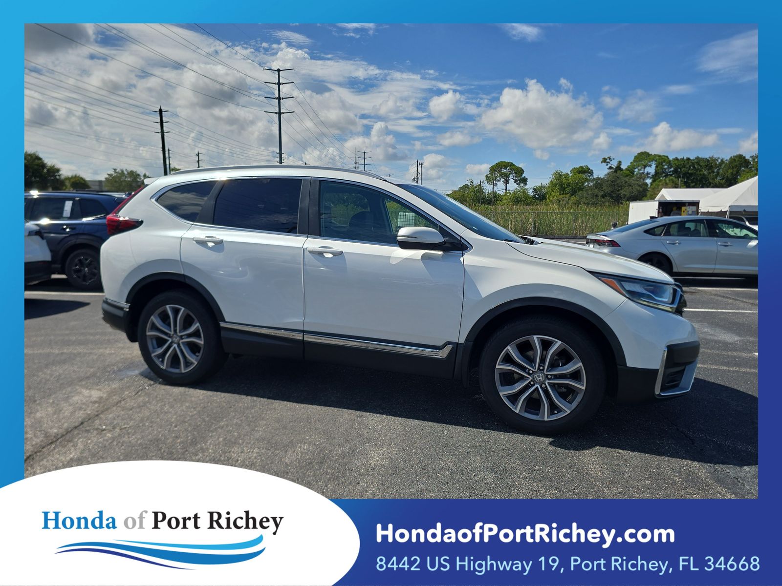 Platinum White Pearl 2022 Honda CR-V SUV / Crossover All-Wheel Drive Continuously Variable Transmission