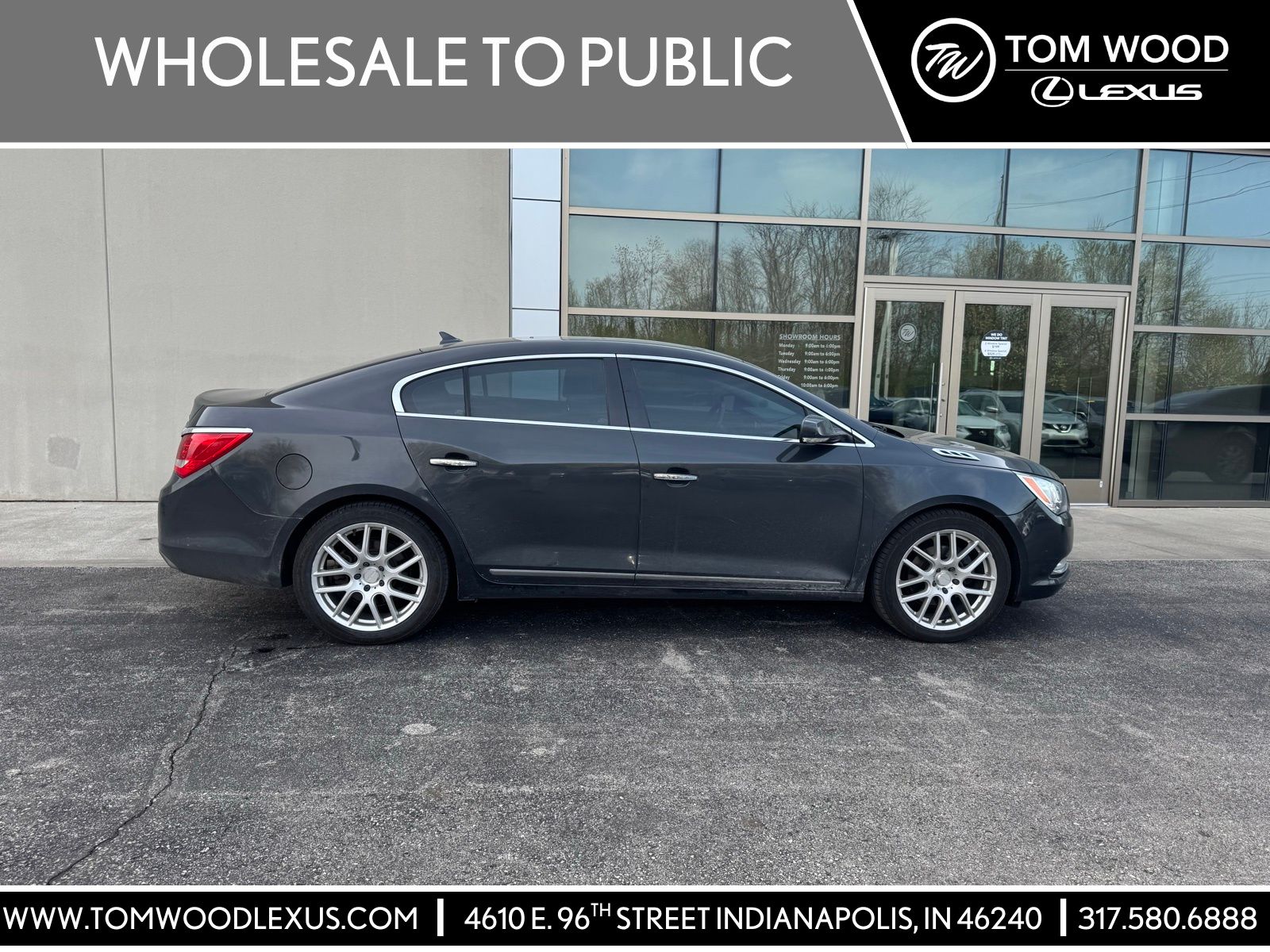 Smoky Gray Metallic 2014 Buick LaCrosse Premium I FWD Sedan Front-Wheel Drive 6-Speed Automatic Overdrive