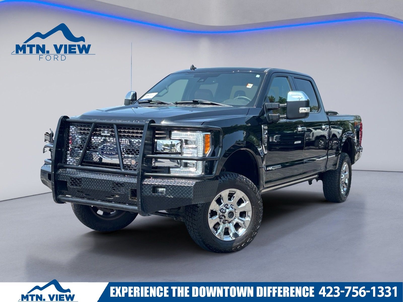 Black Metallic 2019 Ford F-250 Super Duty Pickup Truck Four-Wheel Drive 6-Speed Automatic