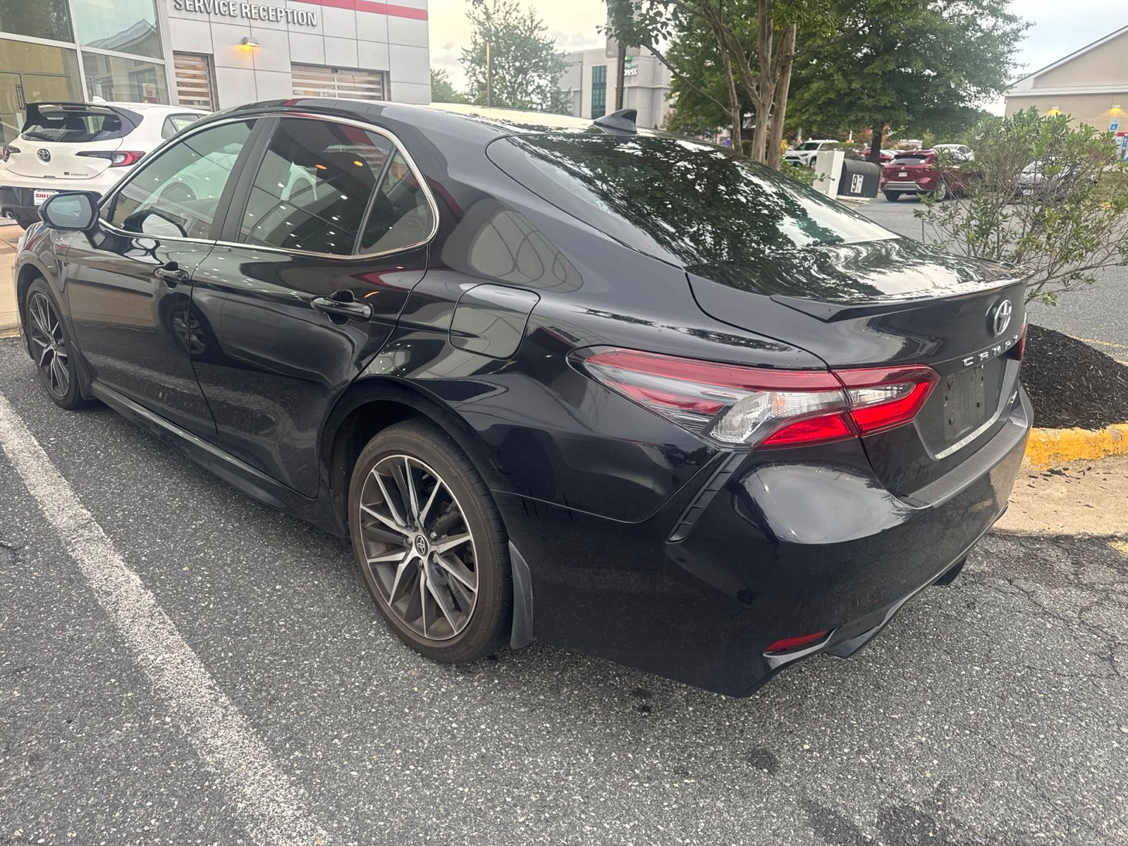 Used 2024 Black Toyota SE image 4