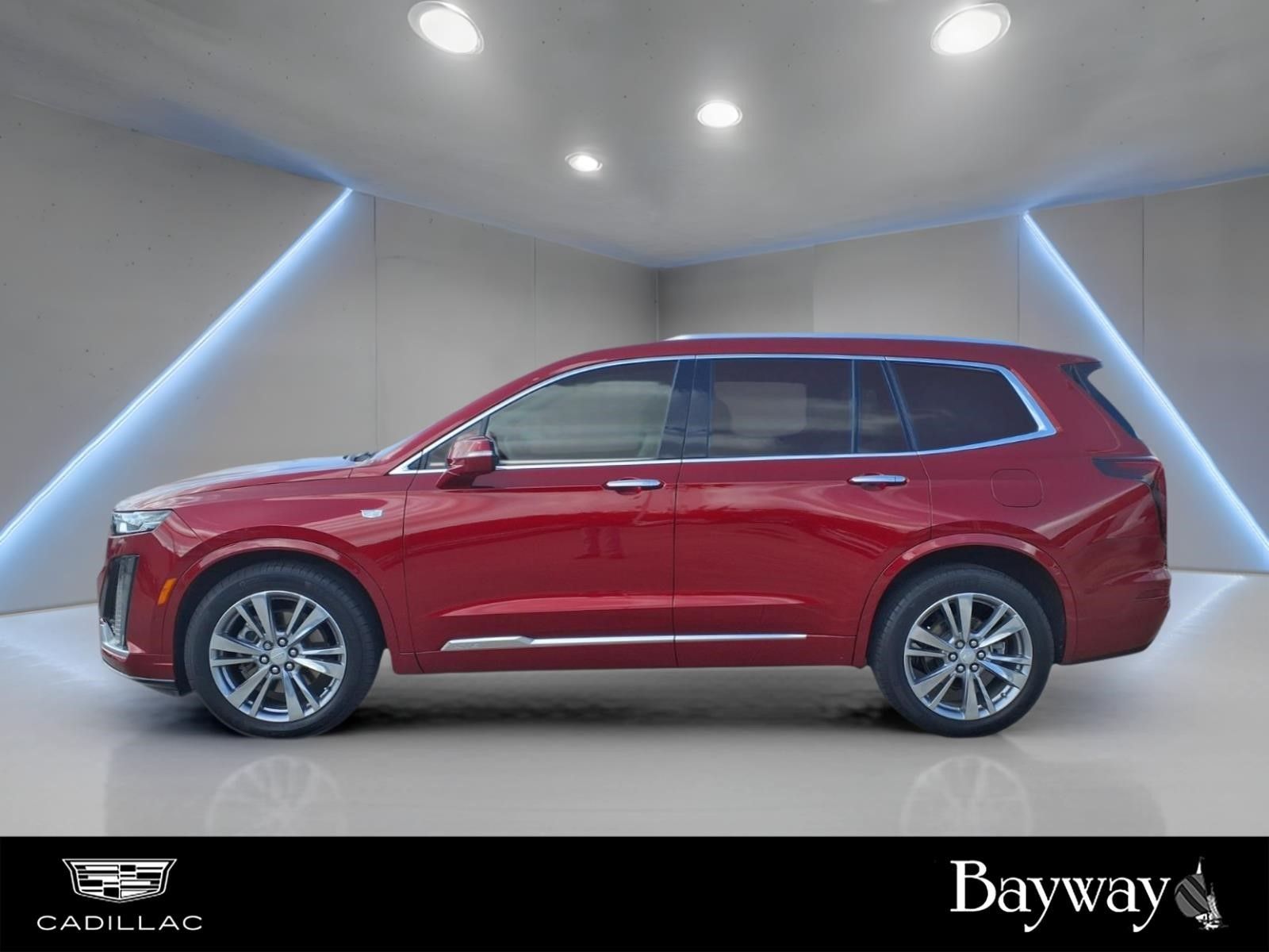 2024 Cadillac XT6 Premium Luxury Red at AutoSavvy Houston Southwest