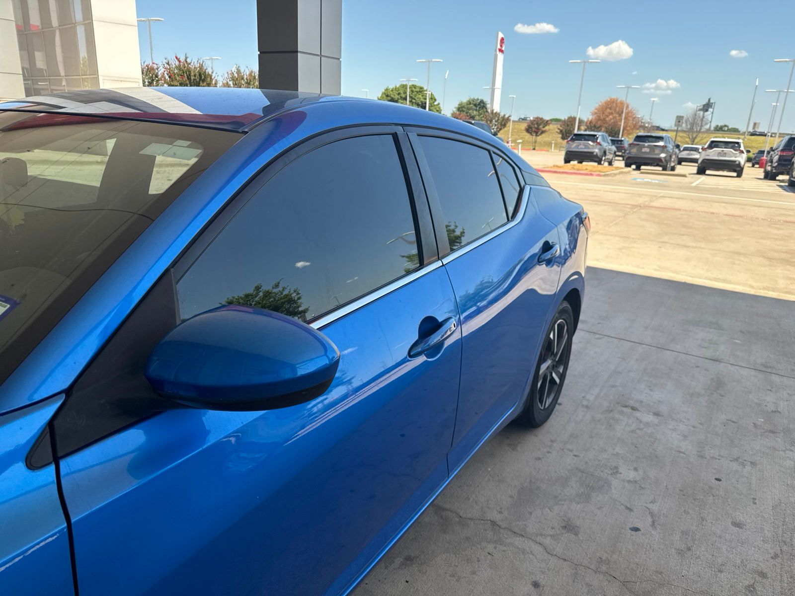 Used 2024 Blue Nissan SV image 3