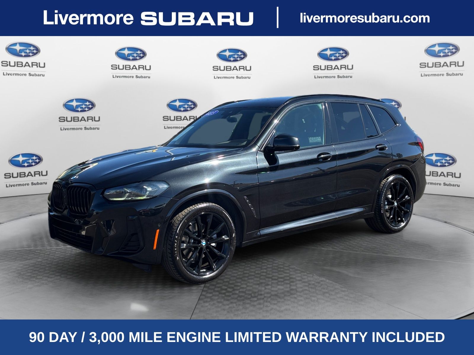 Black Sapphire Metallic 2023 BMW X3 SUV / Crossover All-Wheel Drive 8-Speed Automatic