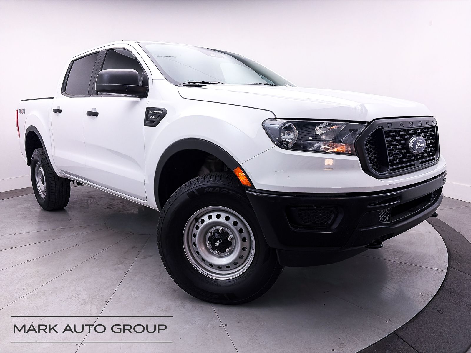 Oxford White 2022 Ford Ranger XL SuperCrew 4WD Pickup Truck Four-Wheel Drive Automatic