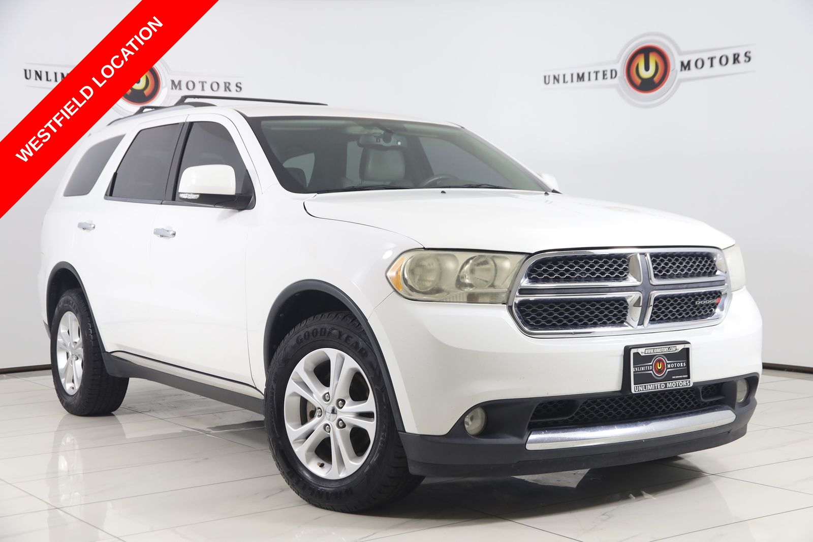Bright White Clearcoat 2013 Dodge Durango SUV / Crossover All-Wheel Drive 5-Speed Automatic