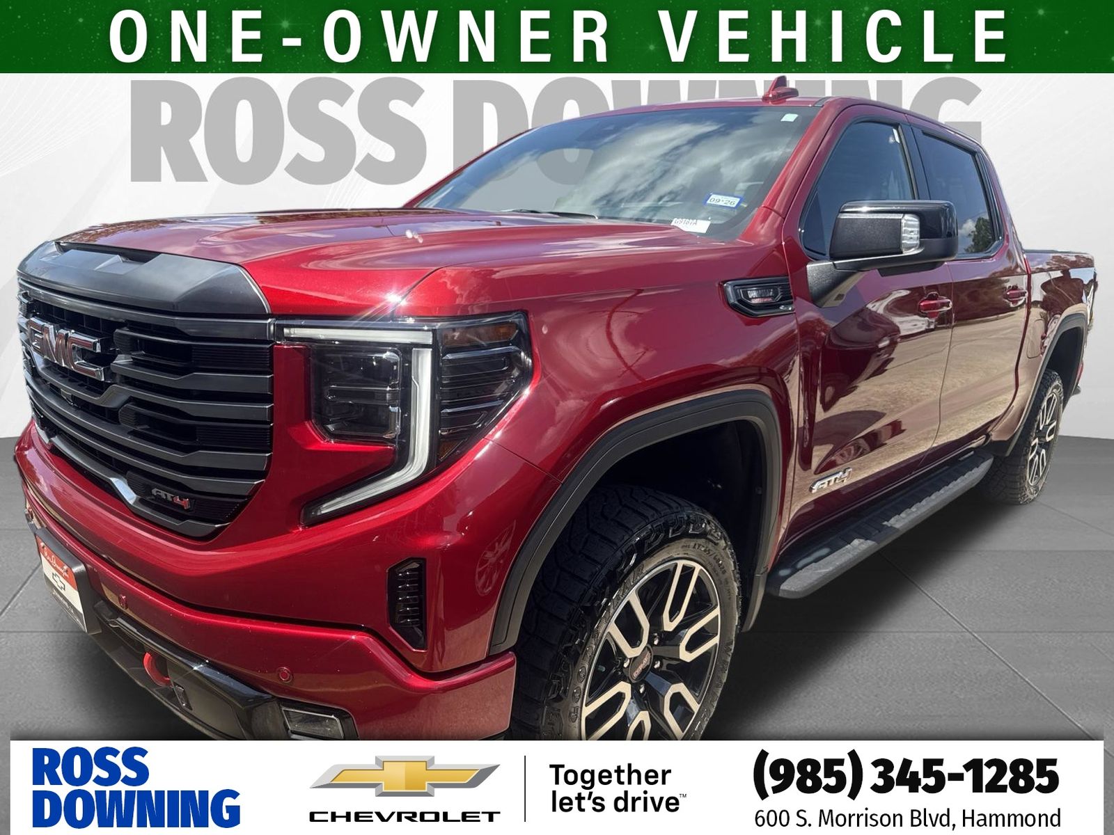  2024 GMC Sierra 1500 AT4 Crew Cab 4WD   