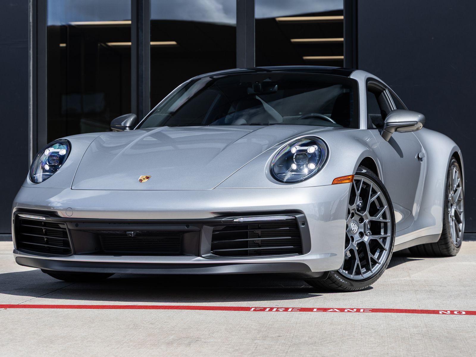 GT Silver Metallic 2023 Porsche 911 Coupe Rear-Wheel Drive 8-Speed Automatic