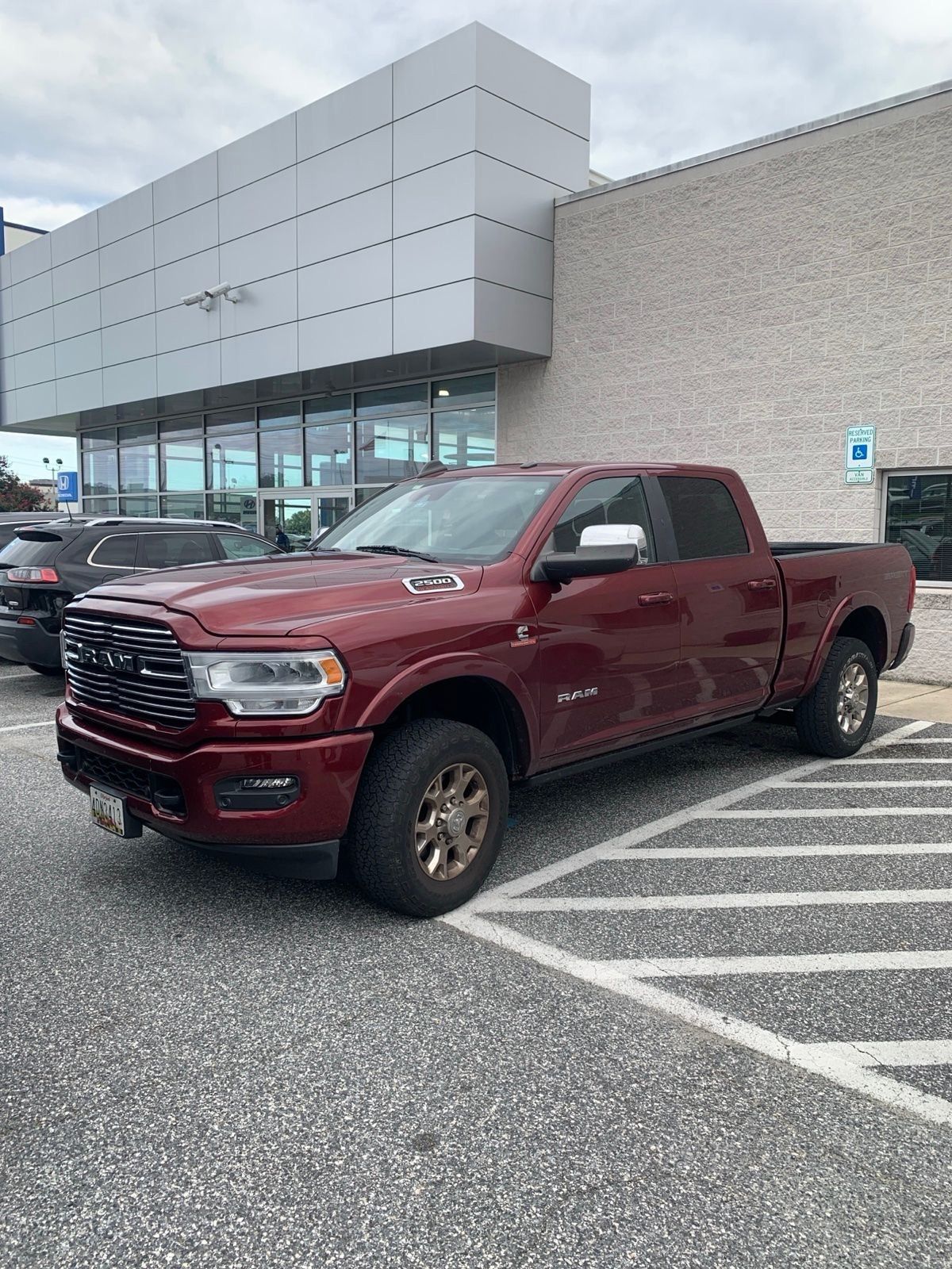 Delmonico Red Pearlcoat 2021 RAM 2500 Pickup Truck Four-Wheel Drive 6-Speed Automatic
