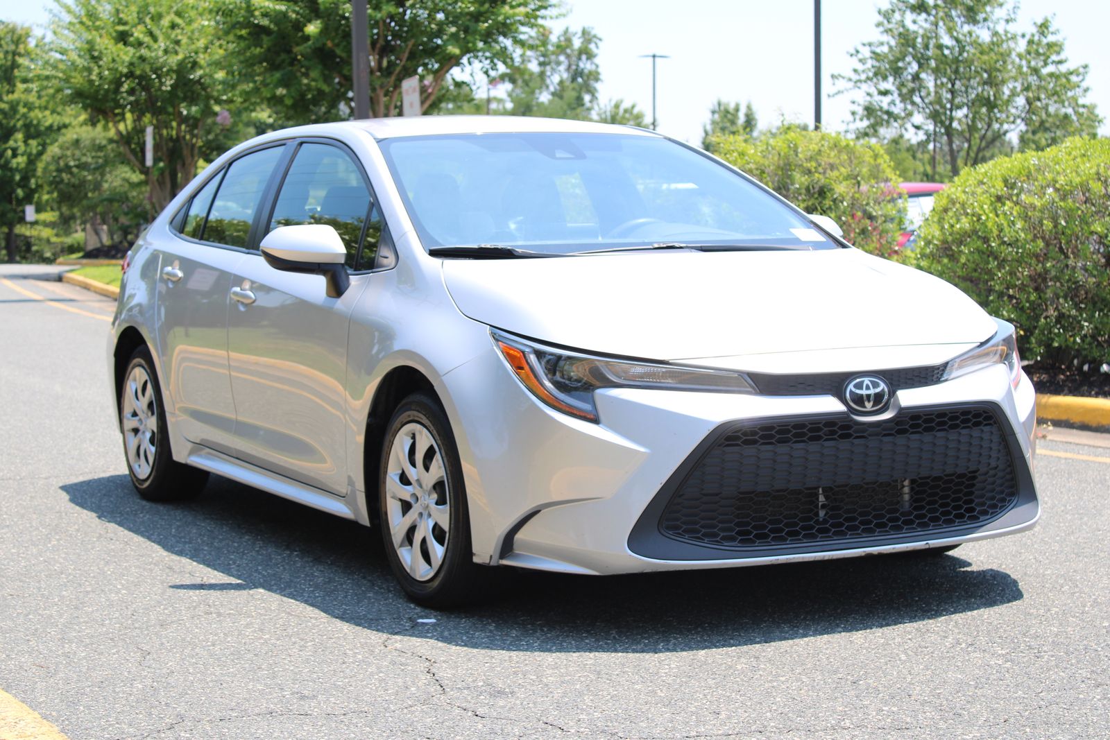 Classic Silver Metallic 2021 Toyota Corolla Sedan Front-Wheel Drive Continuously Variable Transmission