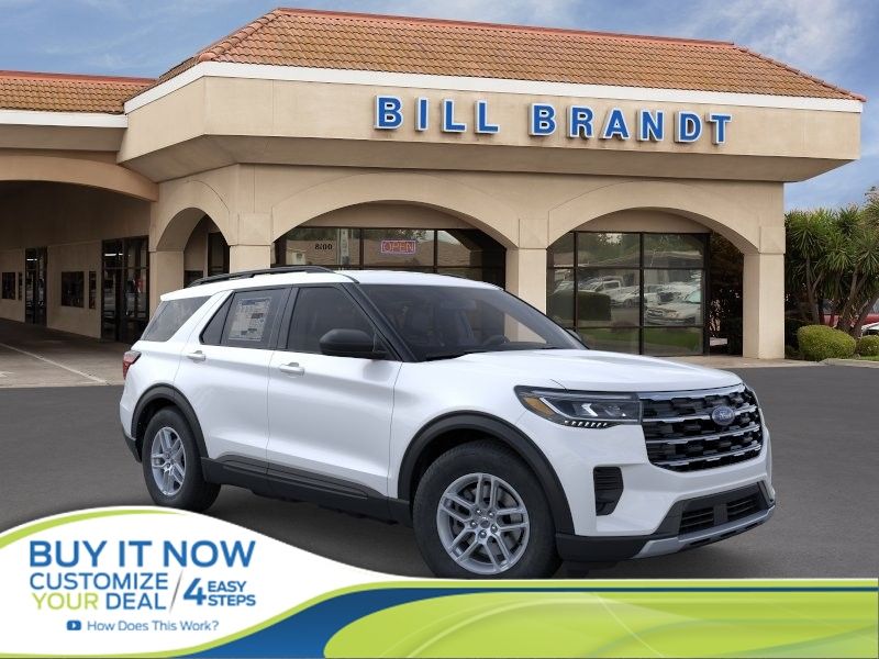 Star White Metallic Tri-Coat 2026 Ford Explorer Active RWD SUV / Crossover Rear-Wheel Drive Automatic