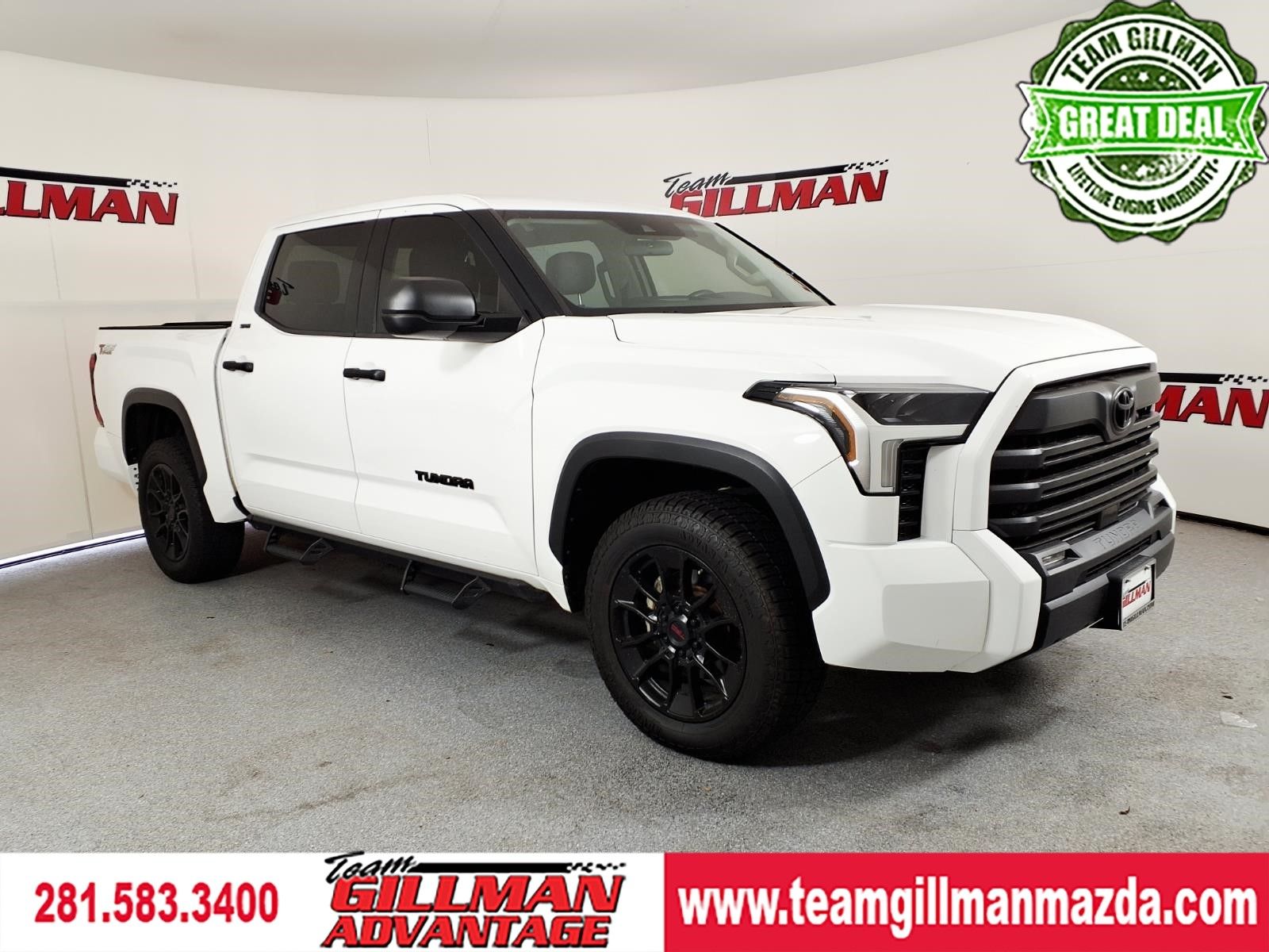 Ice Cap 2023 Toyota Tundra Pickup Truck Four-Wheel Drive Automatic