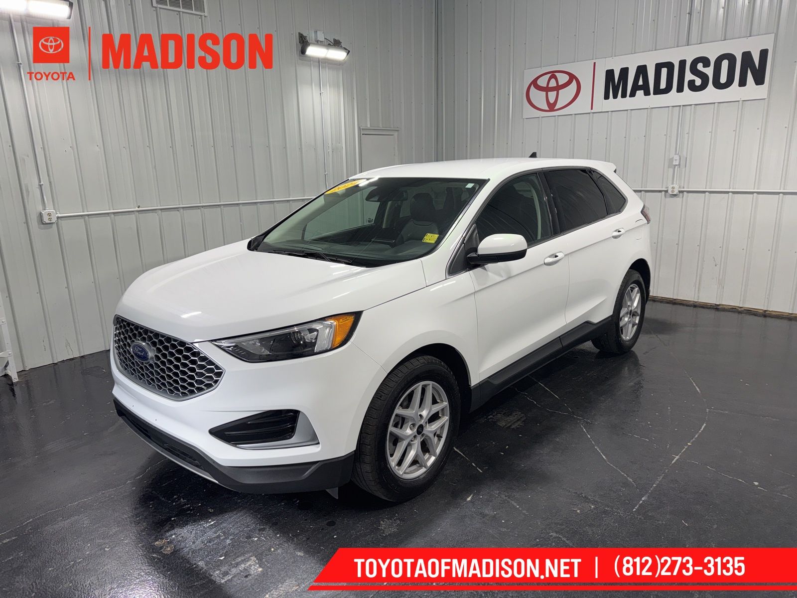 Oxford White 2024 Ford Edge SUV / Crossover All-Wheel Drive 8-Speed Automatic