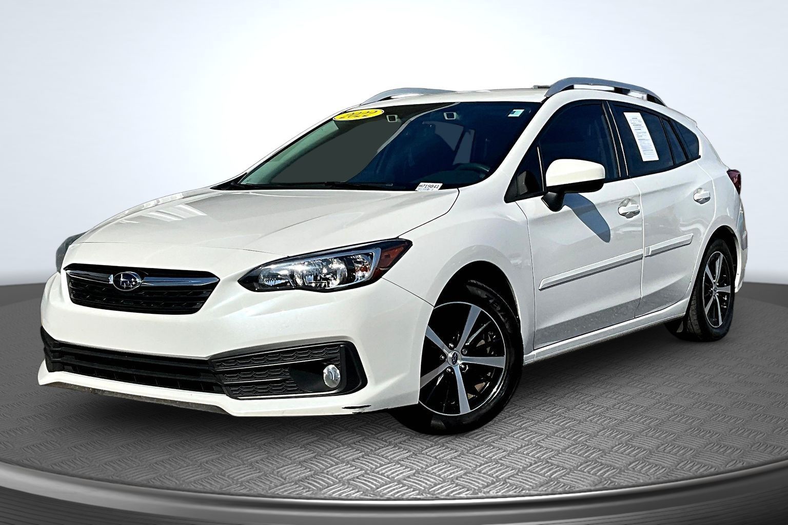 Crystal White Pearl 2022 Subaru Impreza Wagon All-Wheel Drive Continuously Variable Transmission