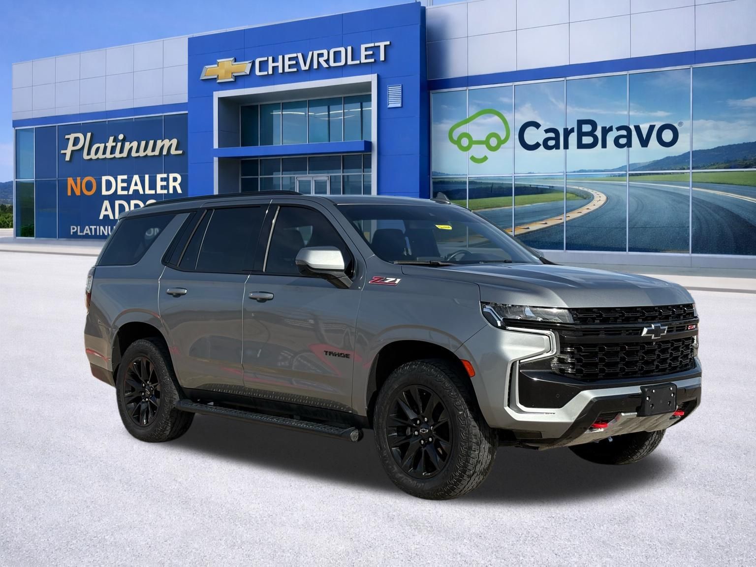 Sterling Gray Metallic 2023 Chevrolet Tahoe Z71 4WD SUV / Crossover Four-Wheel Drive