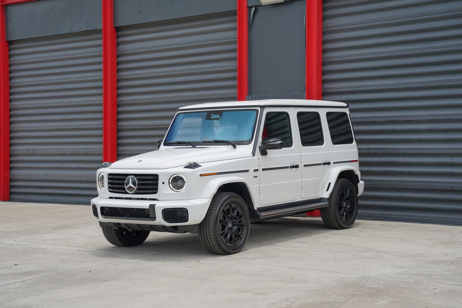 Polar White 2025 Mercedes-Benz G-Class G 580 4MATIC with EQ Technology SUV / Crossover All-Wheel Drive 2-Speed Automatic