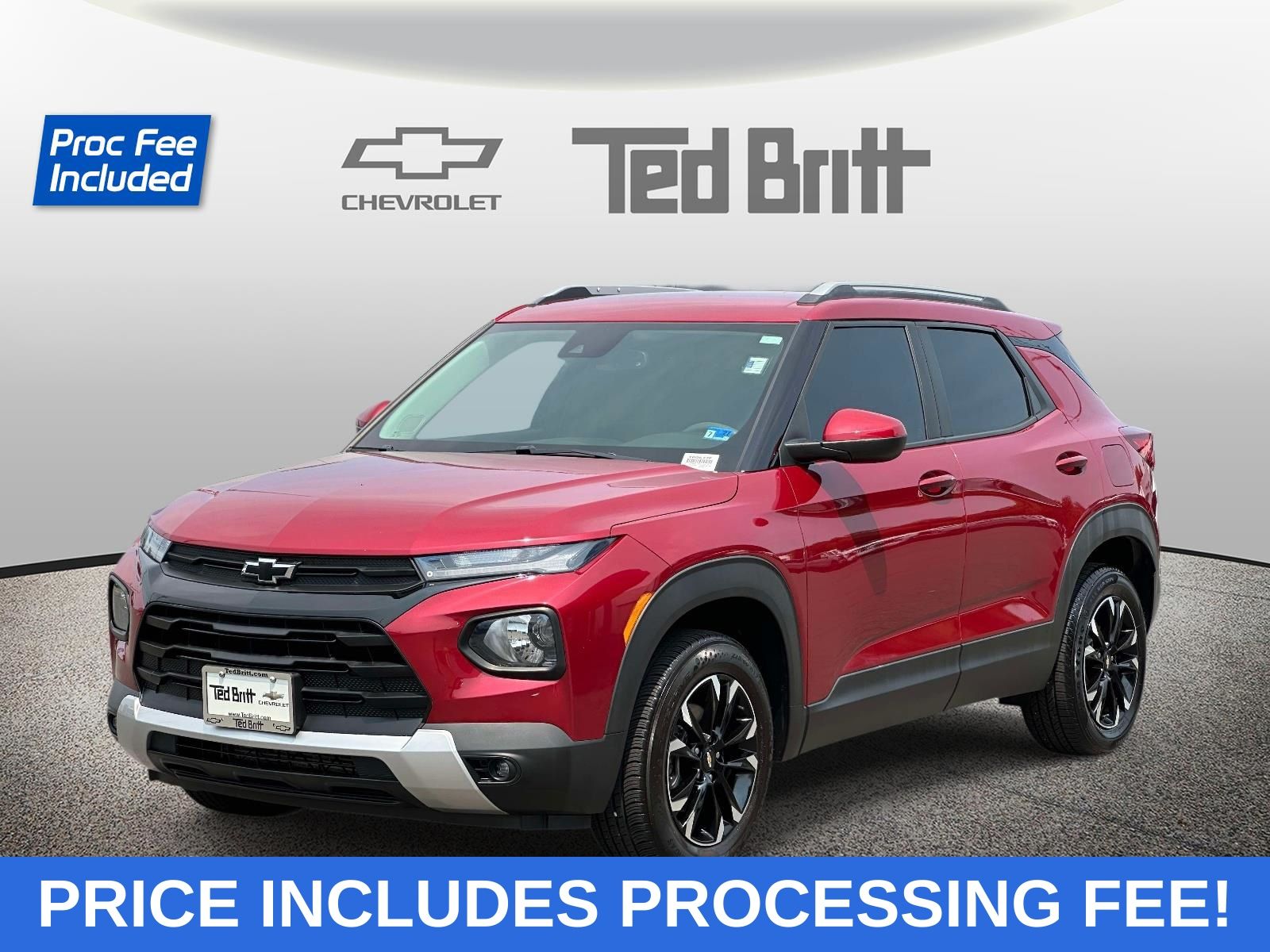 Scarlet Red 2021 Chevrolet Trailblazer SUV / Crossover Four-Wheel Drive 9-Speed Automatic