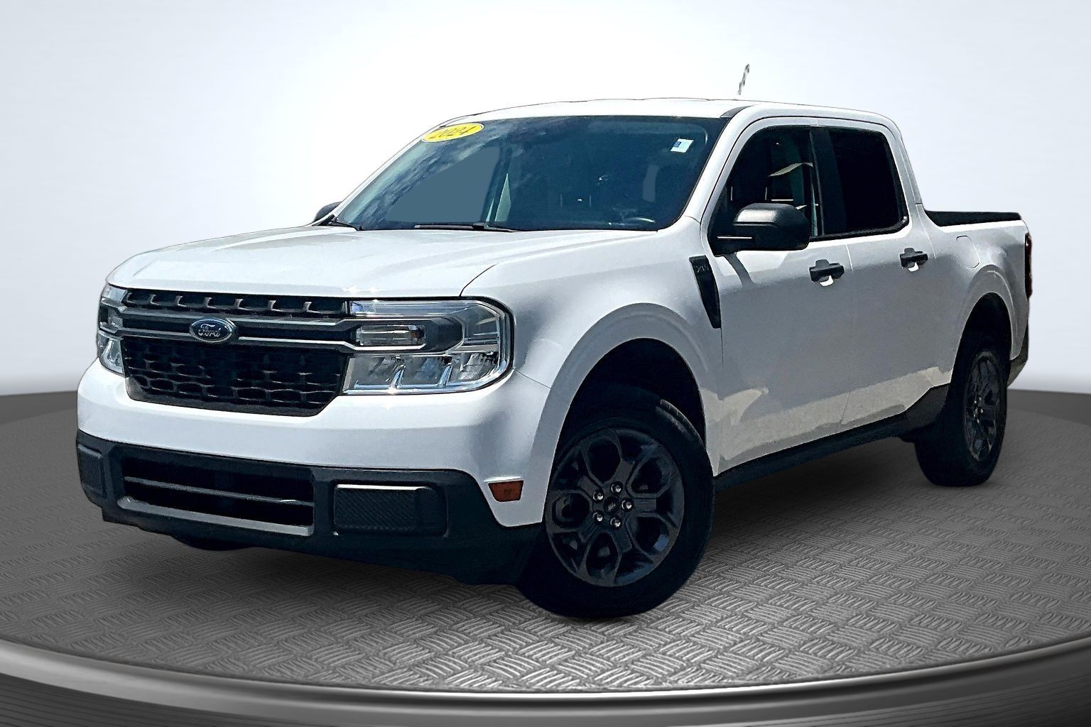 Oxford White 2024 Ford Maverick Pickup Truck Front-Wheel Drive Continuously Variable Transmission