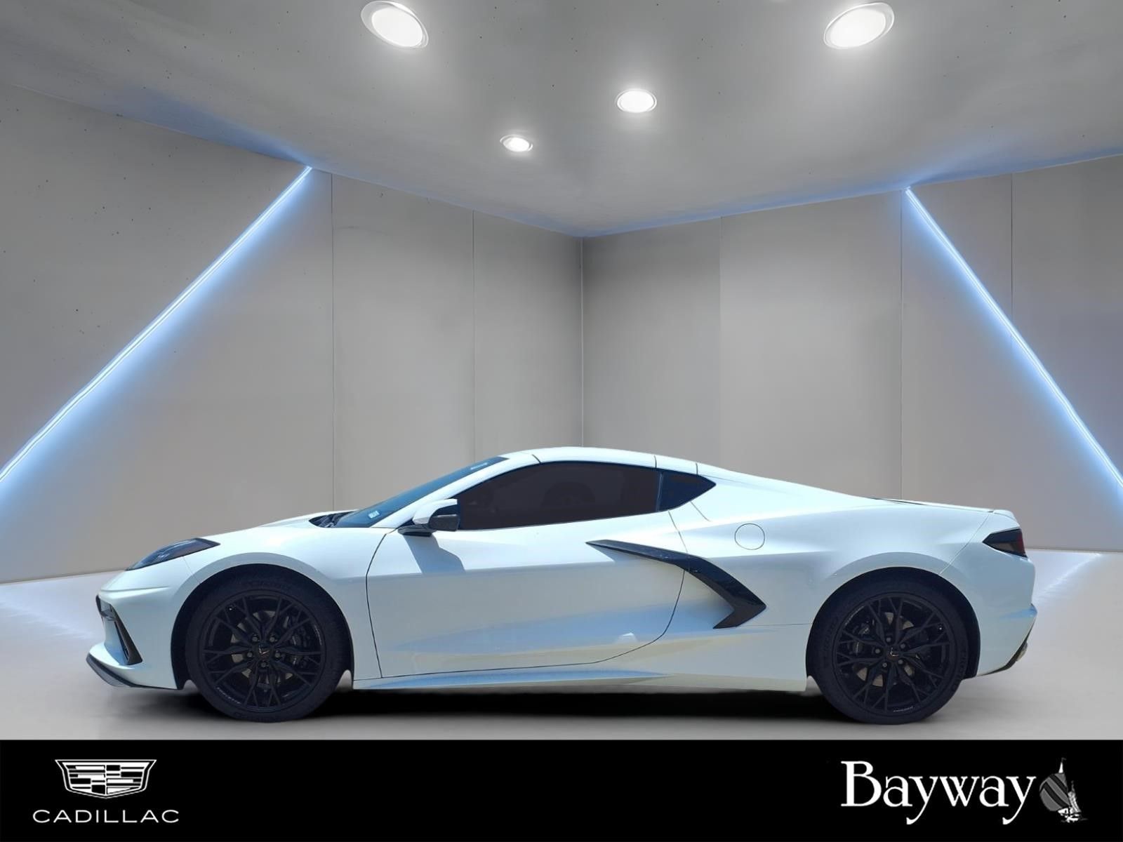 2025 Chevrolet Corvette Stingray White at DeMontrond Gulf Freeway
