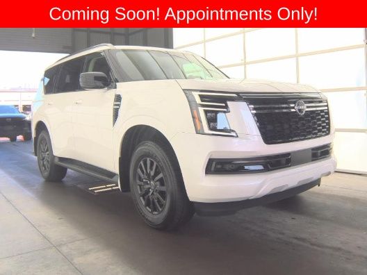 Aspen White 2025 Nissan Armada SUV / Crossover Four-Wheel Drive 9-Speed Automatic