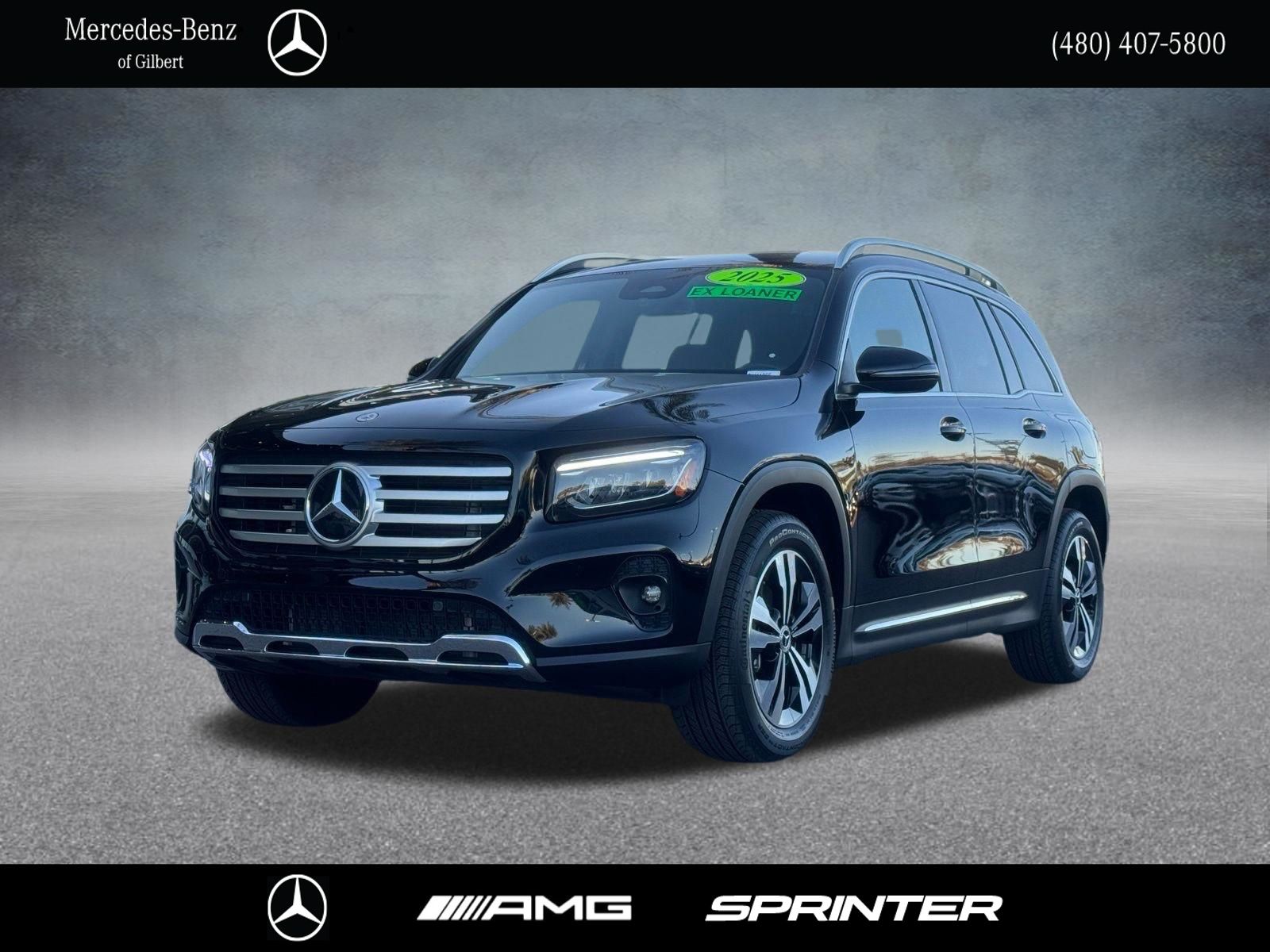 Night Black 2025 Mercedes-Benz GLB 250 FWD SUV / Crossover Front-Wheel Drive 8-Speed Dual Clutch