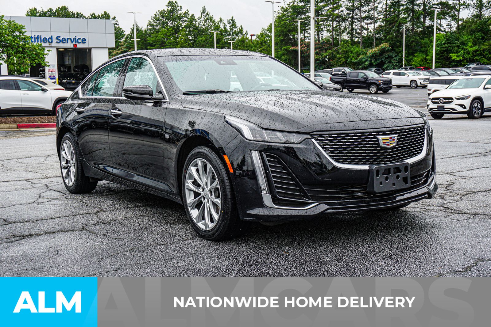Used 2021 Black Cadillac Premium Luxury image 6