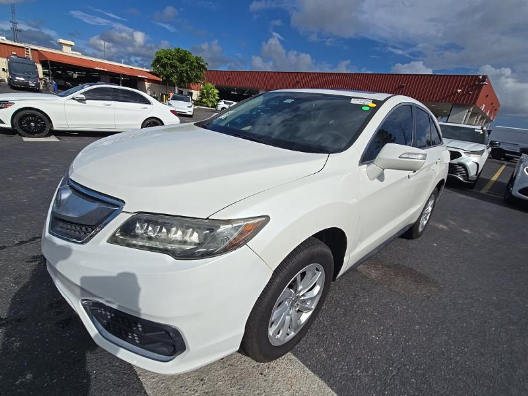White Diamond Pearl 2017 Acura RDX SUV / Crossover Front-Wheel Drive 6-Speed Automatic