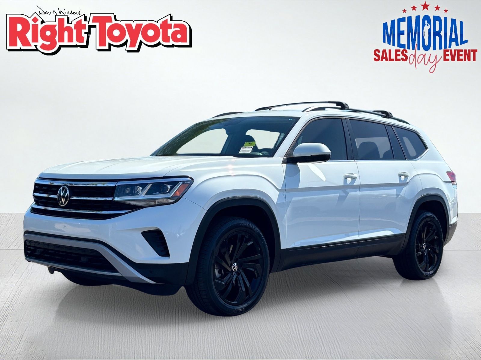 Used Pure White 2023 Volkswagen Atlas 2.0T SE w/Technology for