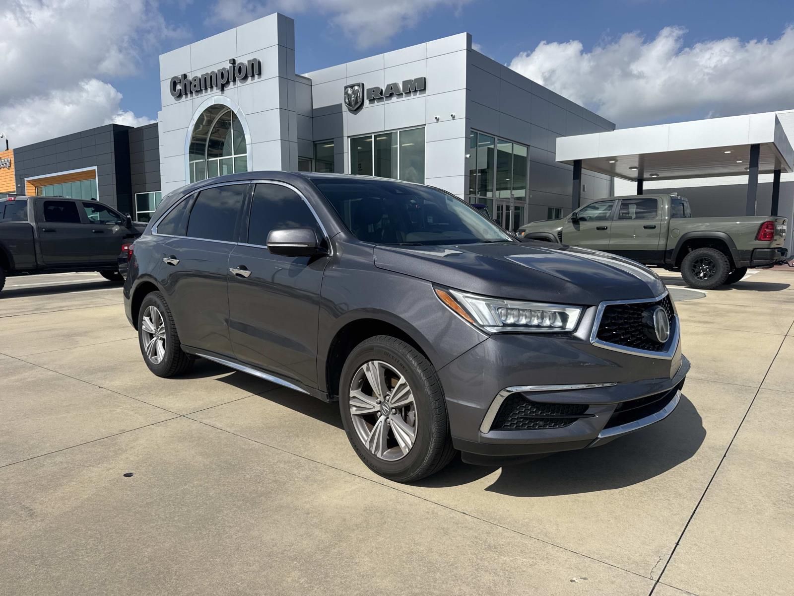 Gray 2020 Acura MDX SUV / Crossover Front-Wheel Drive 9-Speed Automatic
