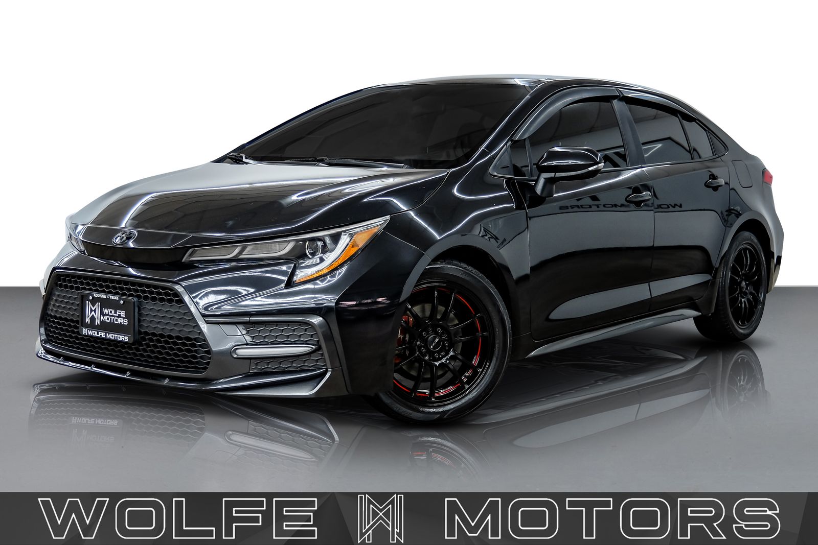 Black Sand Pearl 2021 Toyota Corolla Sedan Front-Wheel Drive Continuously Variable Transmission