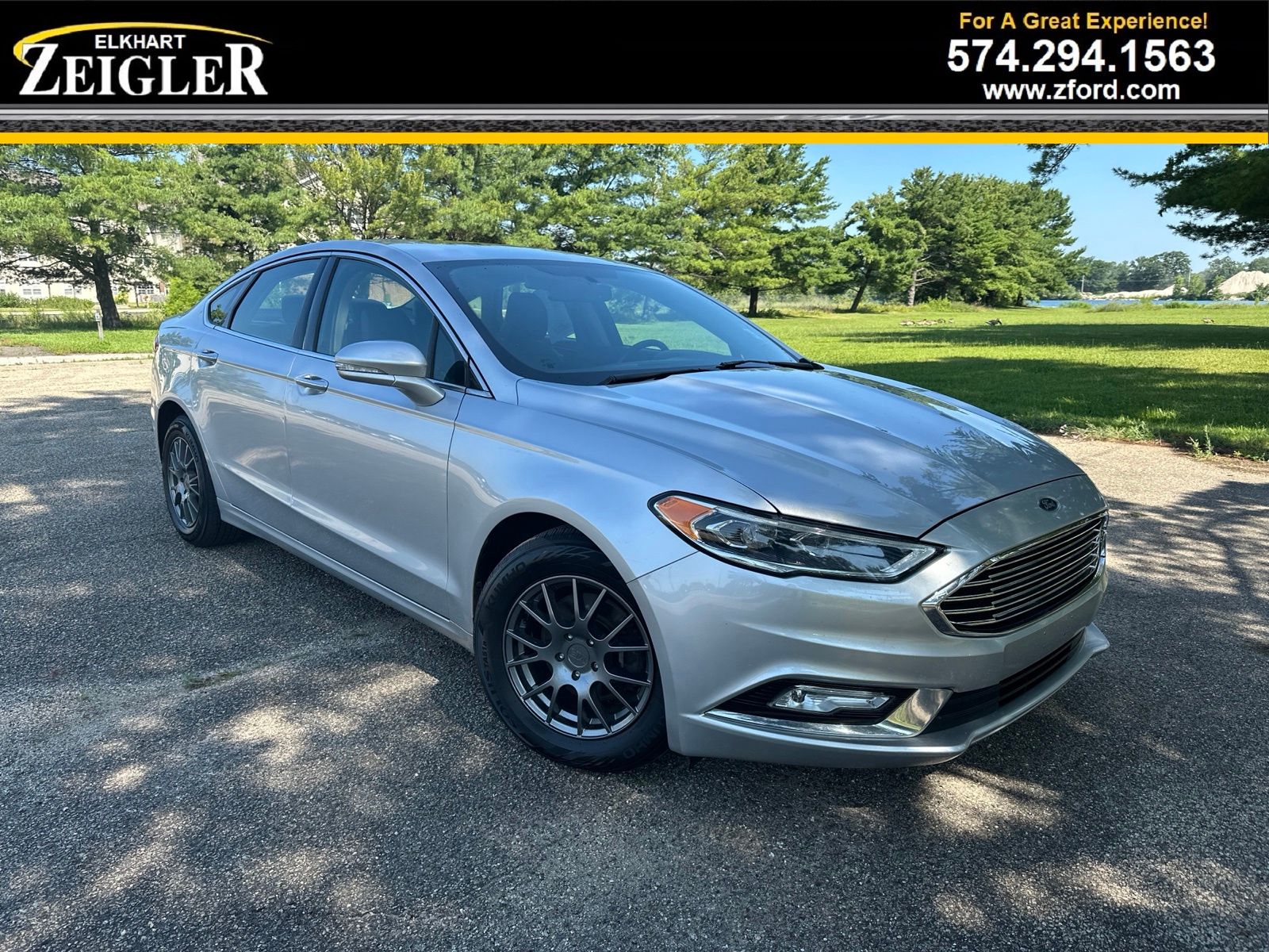 Ingot Silver 2018 Ford Fusion Sedan All-Wheel Drive 6-Speed Automatic