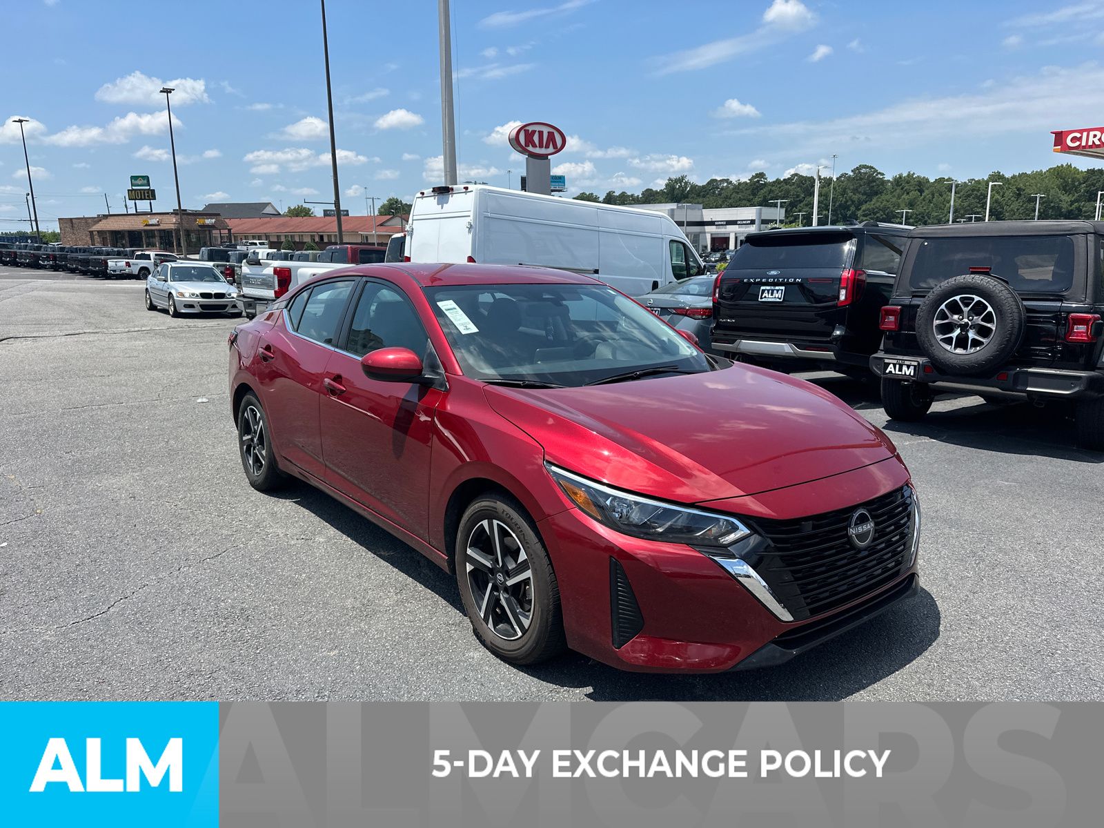 Used 2024 Scarlet Ember Tintcoat Nissan SV image 4