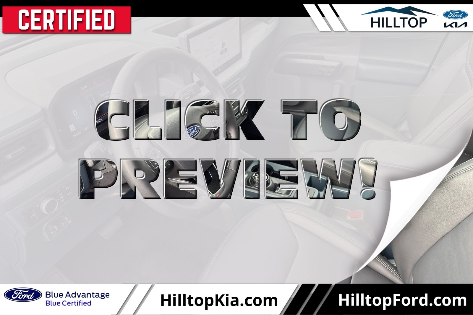 White Metallic 2025 Ford Maverick Lariat SuperCrew AWD Pickup Truck All-Wheel Drive 8-Speed Automatic