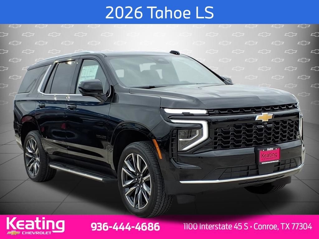 Black 2026 Chevrolet Tahoe SUV / Crossover 4X2 
