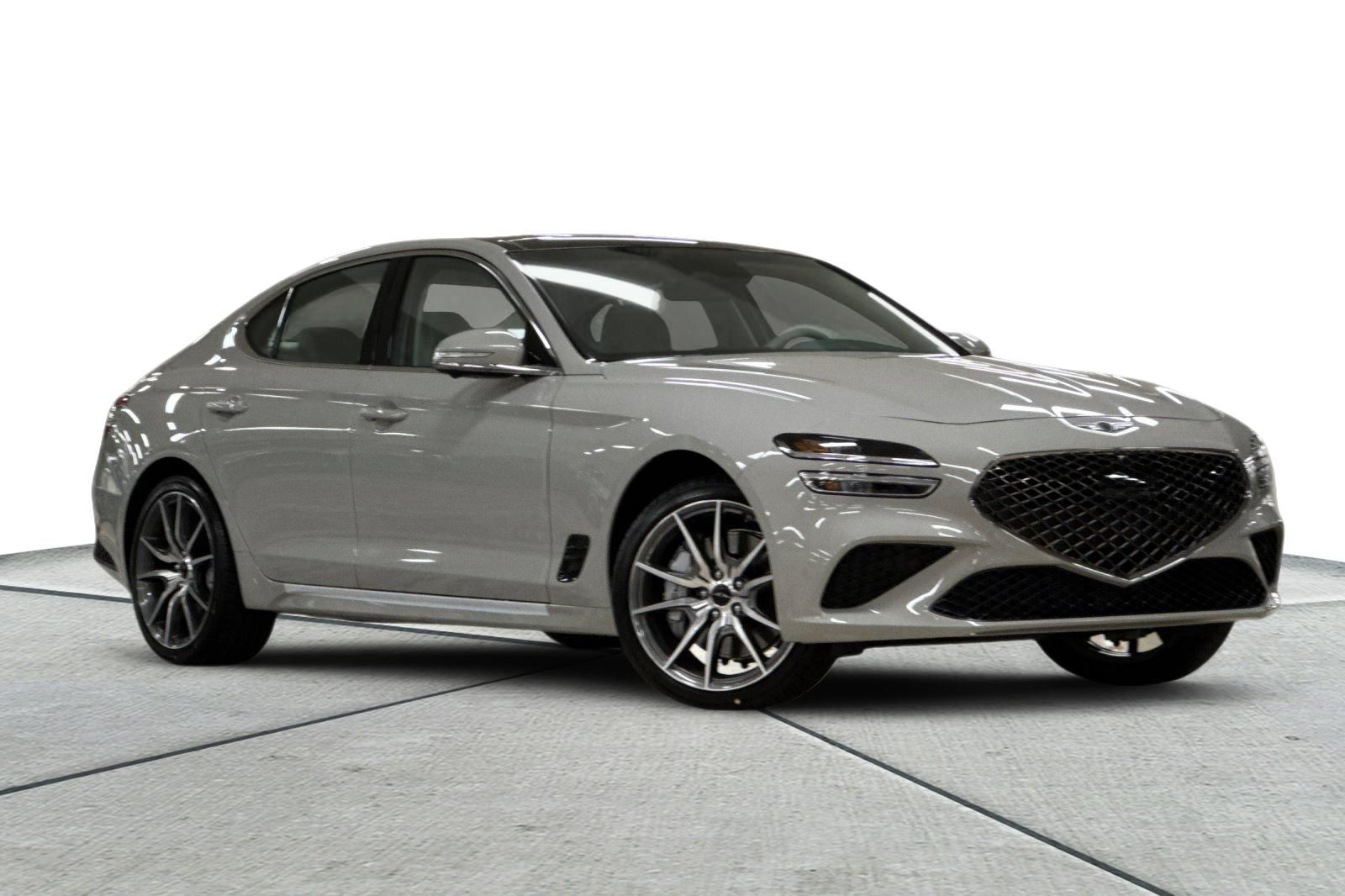 Gray 2026 Genesis G70 Sedan All-Wheel Drive 8-Speed Automatic