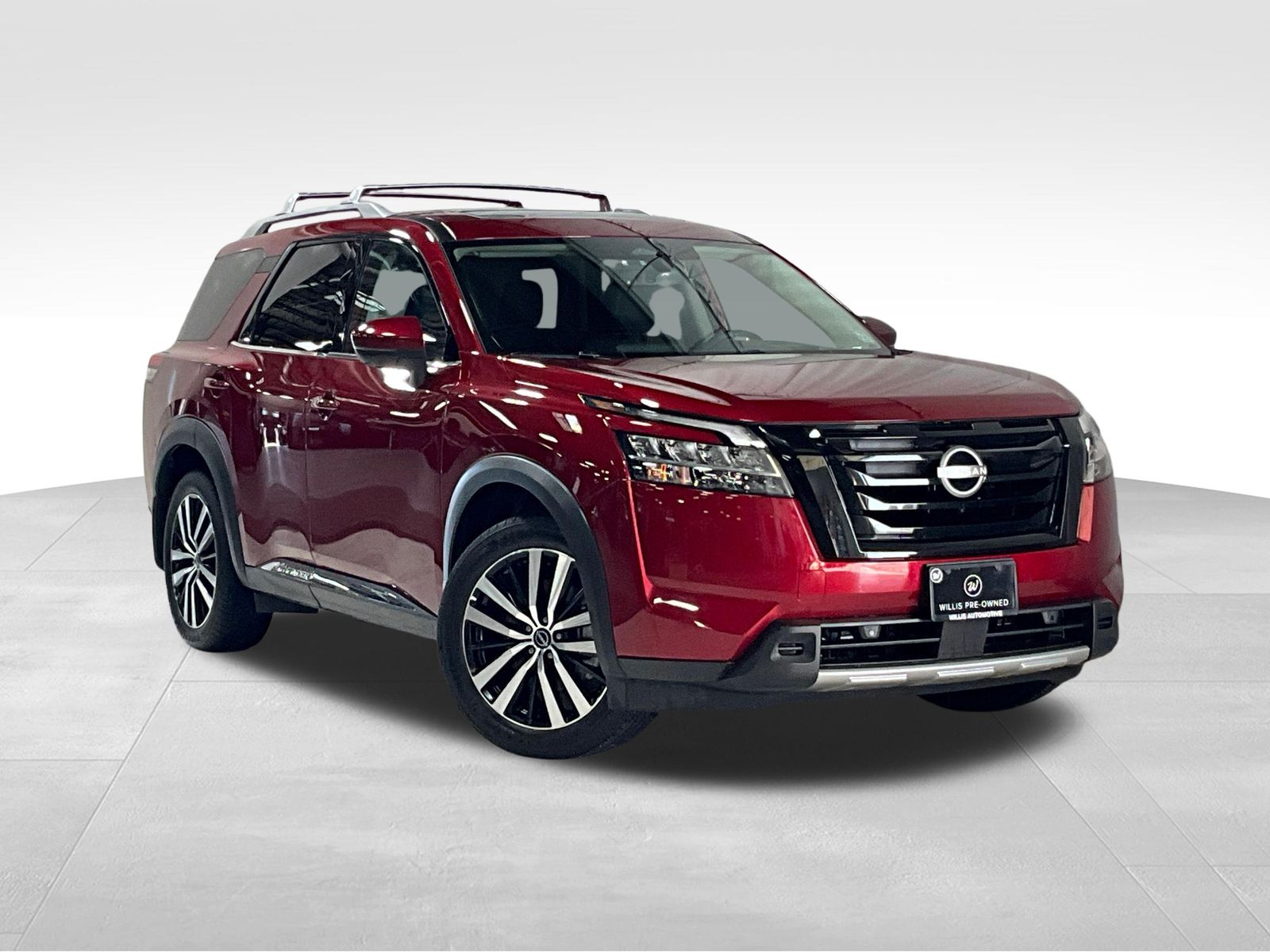 Red (Scarlet Ember Tintcoat) 2023 Nissan Pathfinder SUV / Crossover All-Wheel Drive 9-Speed Automatic