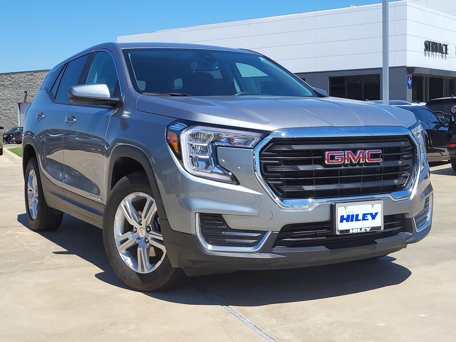 Sterling Metallic 2024 GMC Terrain SLE AWD SUV / Crossover All-Wheel Drive 9-Speed Automatic