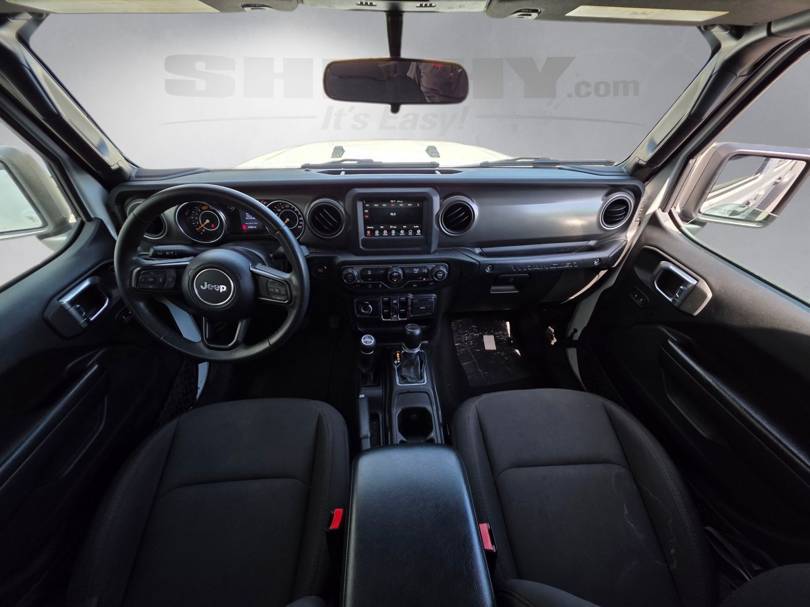 Used 2023 White Jeep Sport S image 3