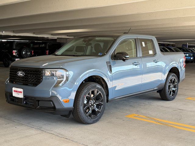 New 2026 Azure Gray Metallic Tri-Coat Ford Lariat image 3