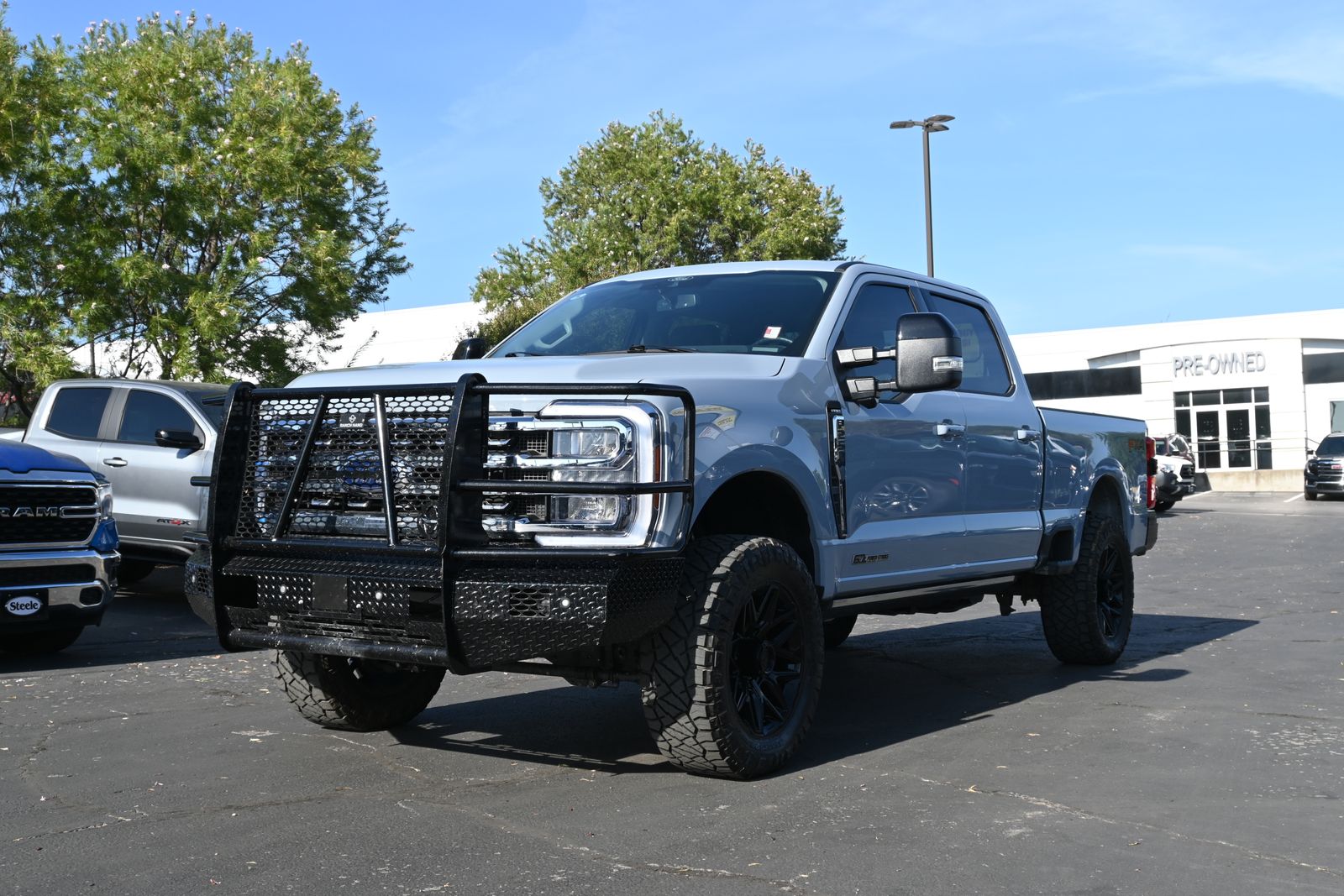 Gray Metallic 2024 Ford F-250 Super Duty Pickup Truck Four-Wheel Drive Automatic