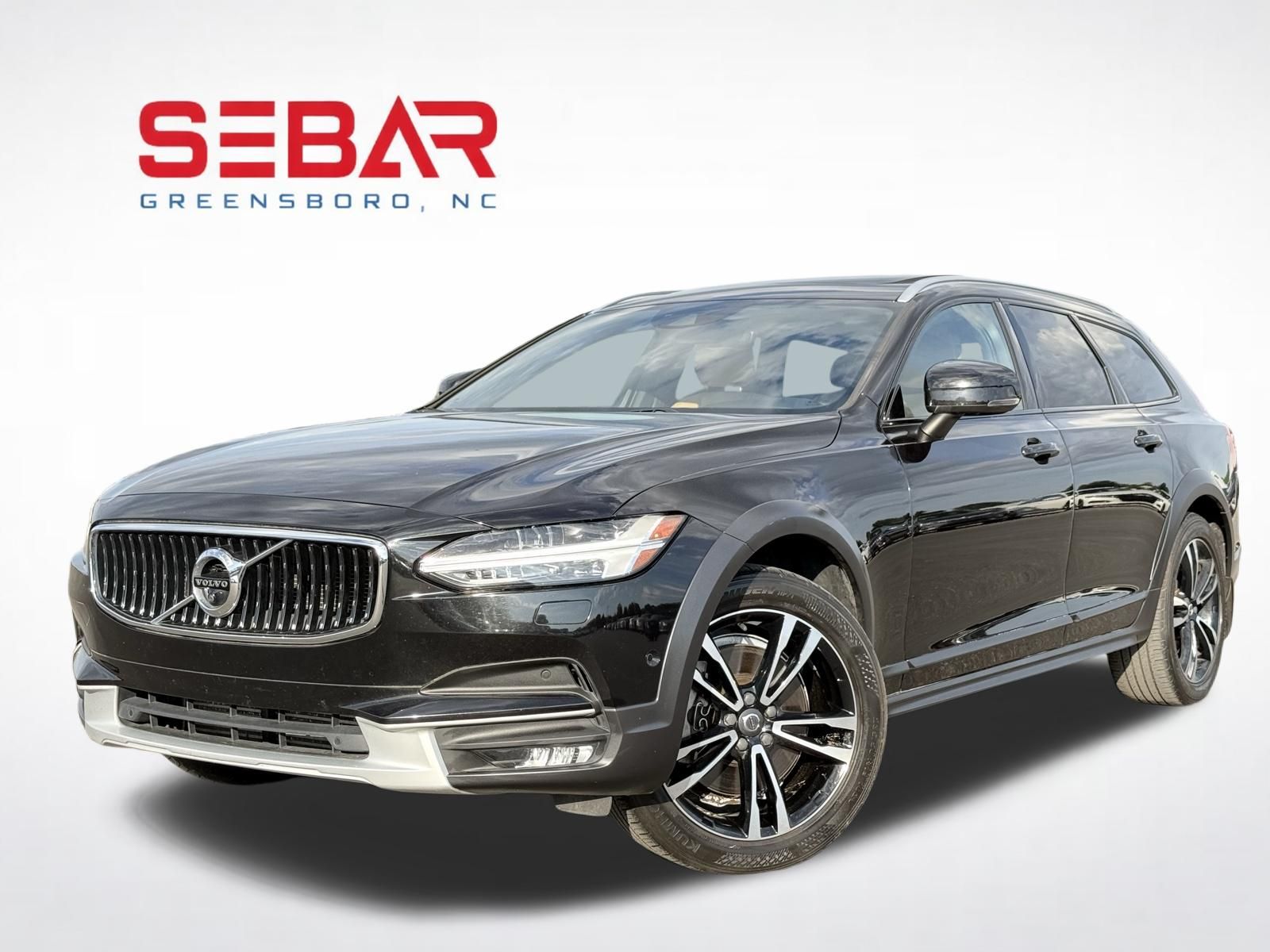 Onyx Black Metallic 2018 Volvo V90 Cross Country T5 AWD Wagon All-Wheel Drive Automatic