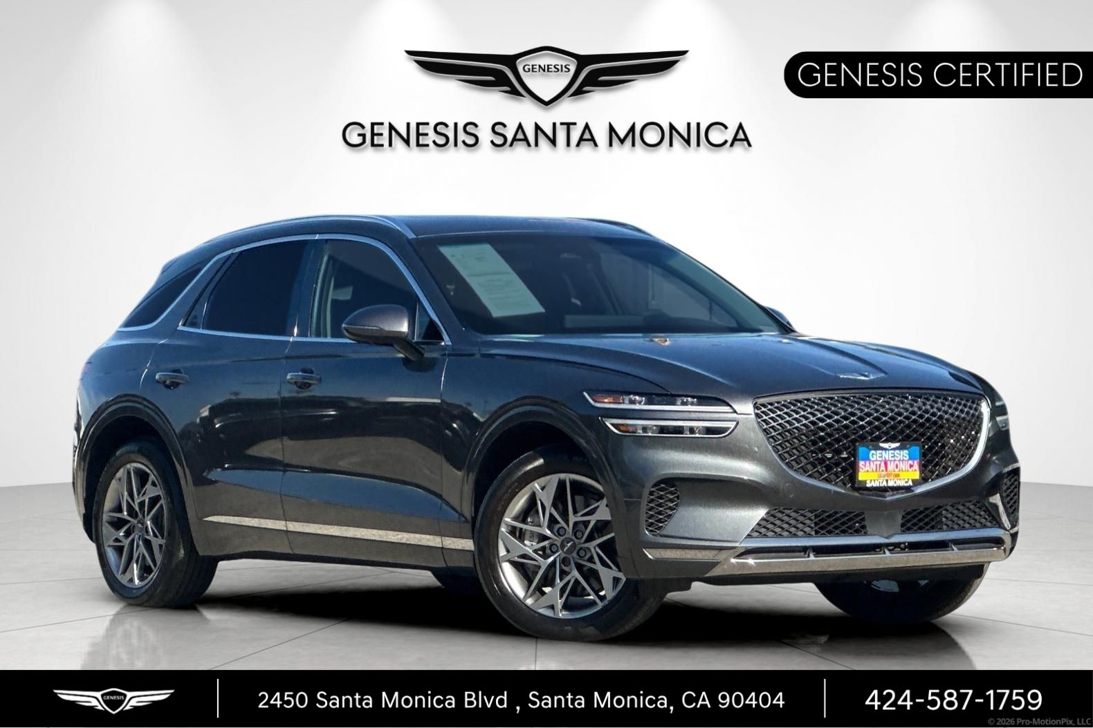 Himalayan Gray 2023 Genesis GV70 2.5T Select AWD SUV / Crossover 8-Speed Automatic