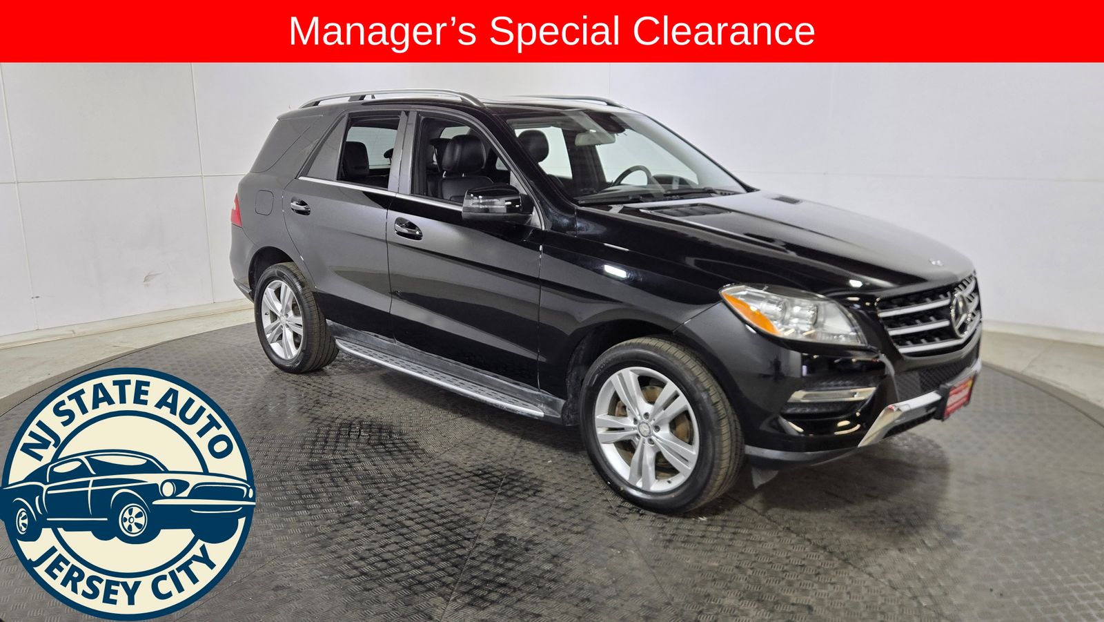 Black 2015 Mercedes-Benz M-Class SUV / Crossover All-Wheel Drive 7-Speed Automatic