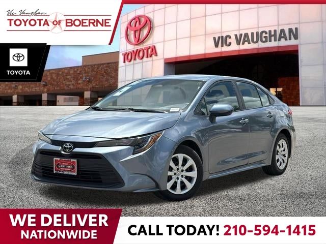 Gray 2024 Toyota Corolla Sedan Front-Wheel Drive Continuously Variable Transmission