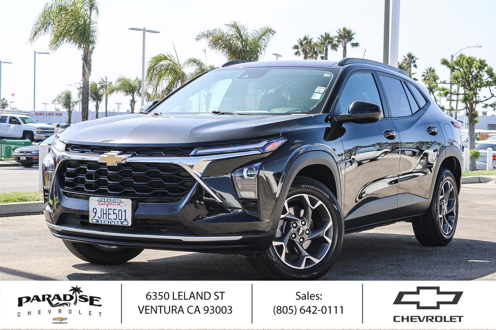 Mosaic Black Metallic 2024 Chevrolet Trax SUV / Crossover Front-Wheel Drive 6-Speed Automatic